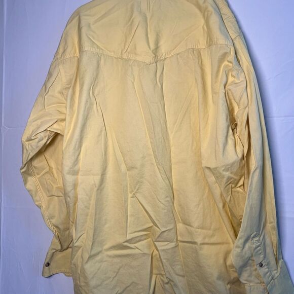 Resistol Rodeo Gear Yellow Button-Up Cowboy Shirt - XL - Picture 9 of 9